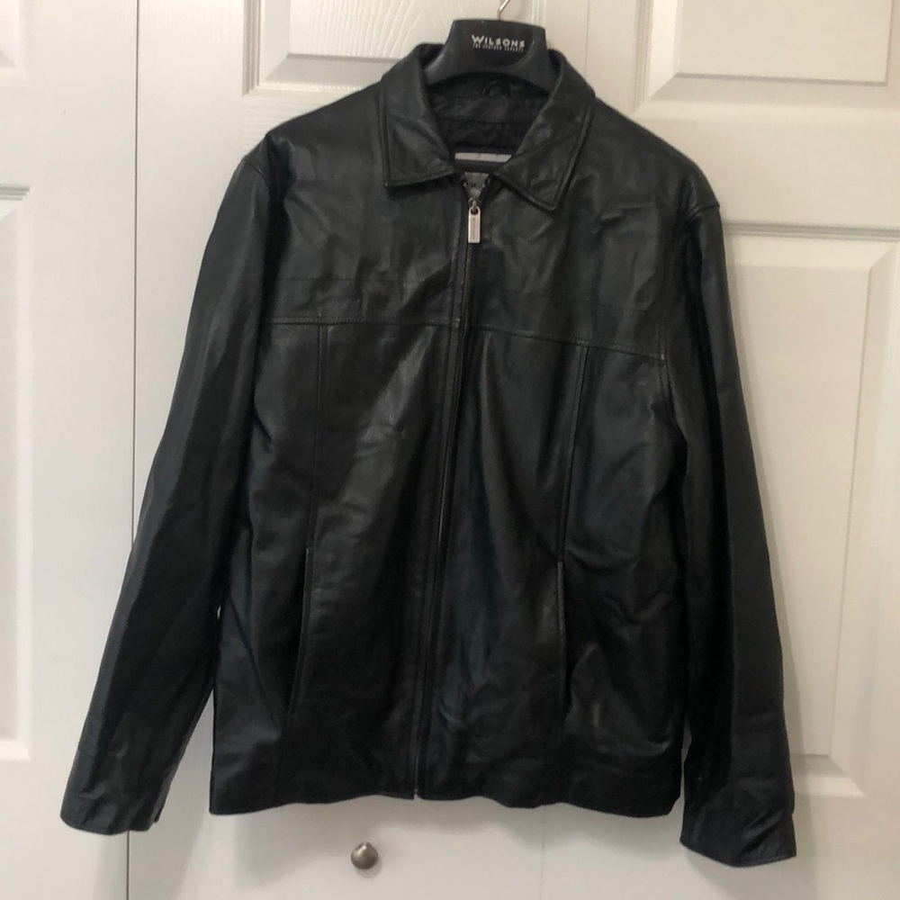 Wilsons Leather Men’s M. Julian Jacket black Large